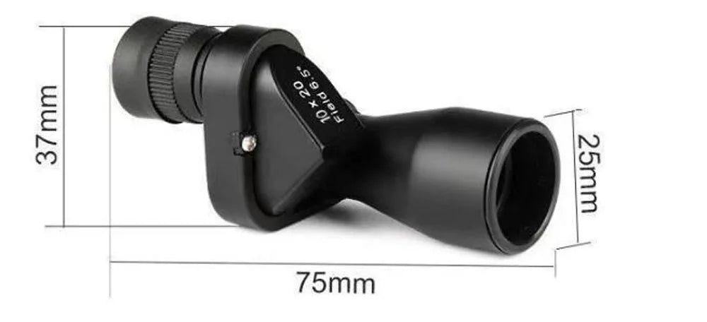 Tragbares HD Mini Monokular-Teleskop Hohe Vergrößerung Zoom Outdoor-Fischteleskop für Jagd Camping Bergsteigen
