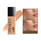 1 Stück flüssige Foundation, langanhaltend, volle Deckkraft, mattierende Creme, CC Foundation Make-up Concealer, natürliche flüssige Basis, feuchtigkeitsspendend