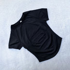 Df Impact Kurzarm-Top Damen Workout-Top Gym Crop Top Leichtes Yoga-Shirt Longline Sport-T-Shirt Fitness Activewear