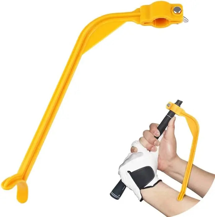 Golfschwung Trainer Anfänger Geste Ausrichtung Übungsanleitung Golfschläger Geste Korrektur Handgelenk Trainingshilfe Hilfen Geschenk für Golfer