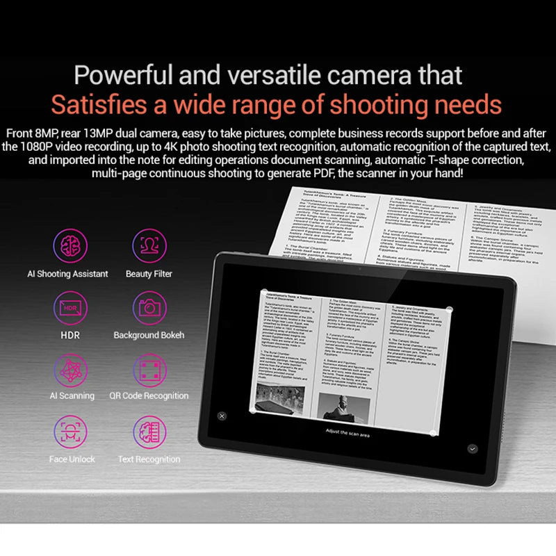Global Rom Lenovo Tab K10 M11 Wifi LTE MTK Helio G88 Zhaoyang Multi Language 10.95-Zoll 90hz 400nits Gesichtserkennung 7040mAh