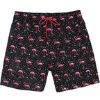 DATIFER Herren Sport-Badeshorts im neuen Stil Polyester-Druck Fitness-Badehose Surfen Badehose Badebekleidung