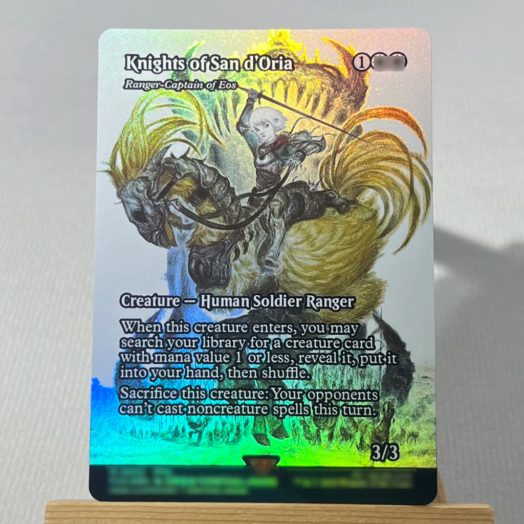 FCA FIN FIC PIP LTR FOIL4-002 magische Karten Antiker Kupferdrache Tcg Proxy Reisender Chocobo Celes, Runenritter Gathering