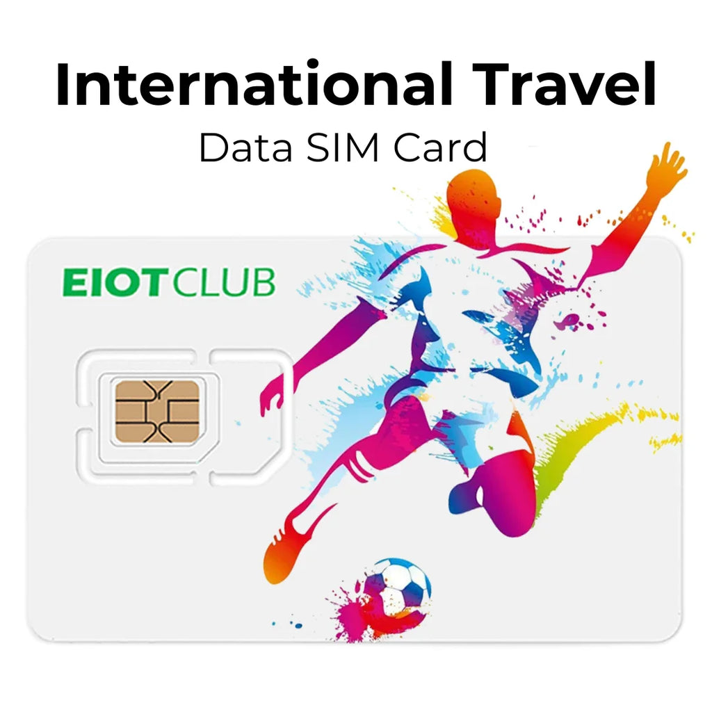 Fußballfans Reise-SIM-Karte USA Kanada Mexiko Europa Globale Daten Prepaid-SIM für Telefon Router Hotspot für internationale Reisen
