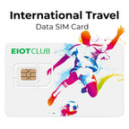 Fußballfans Reise-SIM-Karte USA Kanada Mexiko Europa Globale Daten Prepaid-SIM für Telefon Router Hotspot für internationale Reisen