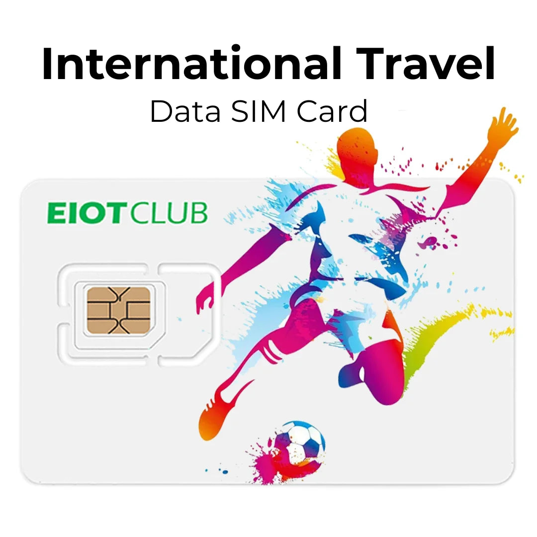 Fußballfans Reise-SIM-Karte USA Kanada Mexiko Europa Globale Daten Prepaid-SIM für Telefon Router Hotspot für internationale Reisen