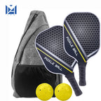 Pickleball-Schläger-Set – Graphit-Carbonfaser, USAPA-zugelassenes, leichtes Schläger-Set für Training im Innen- und Außenbereich für jedes Alter