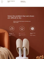 220V Schuhtrockner Elektrischer Zeittrockner Ausziehbar Schnelles Trocknen UV-Sterilisation Haushalt Reise Faltbare Schuhe Stiefel Socken Handschuhe