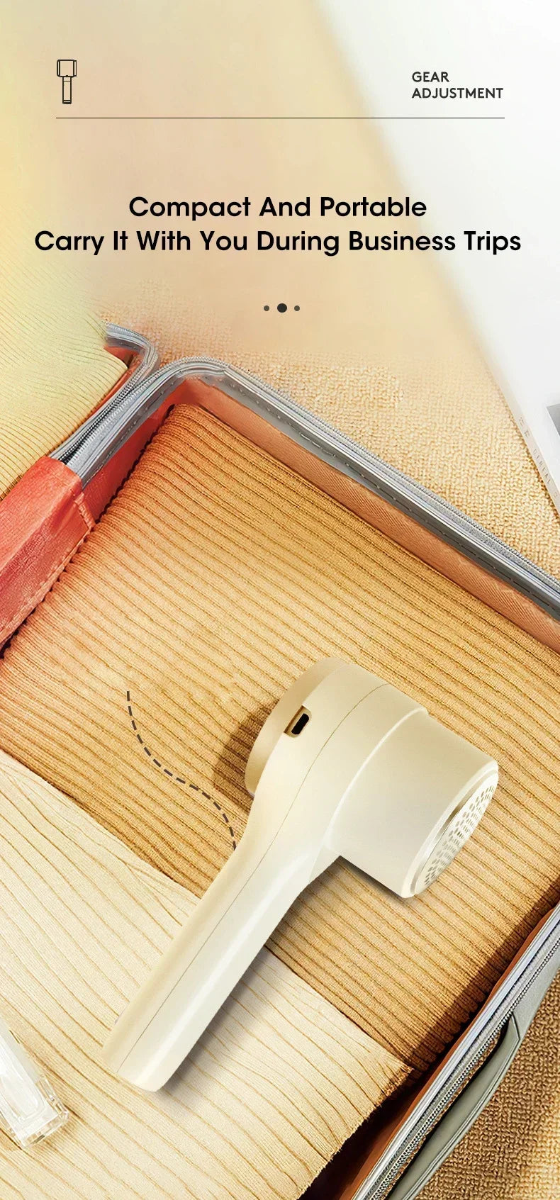 Fusselentferner für Kleidung, elektrischer Fusselentferner, wiederaufladbarer tragbarer Fusselrasierer, entfernt Fussel von Kleidung