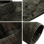 2024 neue Frühling Herbst Herren Bomberjacke Lässige Taktische Mäntel für Herren Baseball Schlanke Outdoor Windbreaker Werkzeugjacken