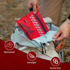 Rhino Rescue Kleines Erste-Hilfe-Set – Ultraleichtes wasserdichtes Medizinisches Notfallset für Wandern, Rucksackreisen, Radfahren, Reisen und Fahrzeuge