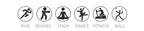 SVEIC Damen Zweiteiliger Trainingsanzug Yoga Set Langarmjacke High Waisted Leggings Atmungsaktive Sportkleidung Für Frauen