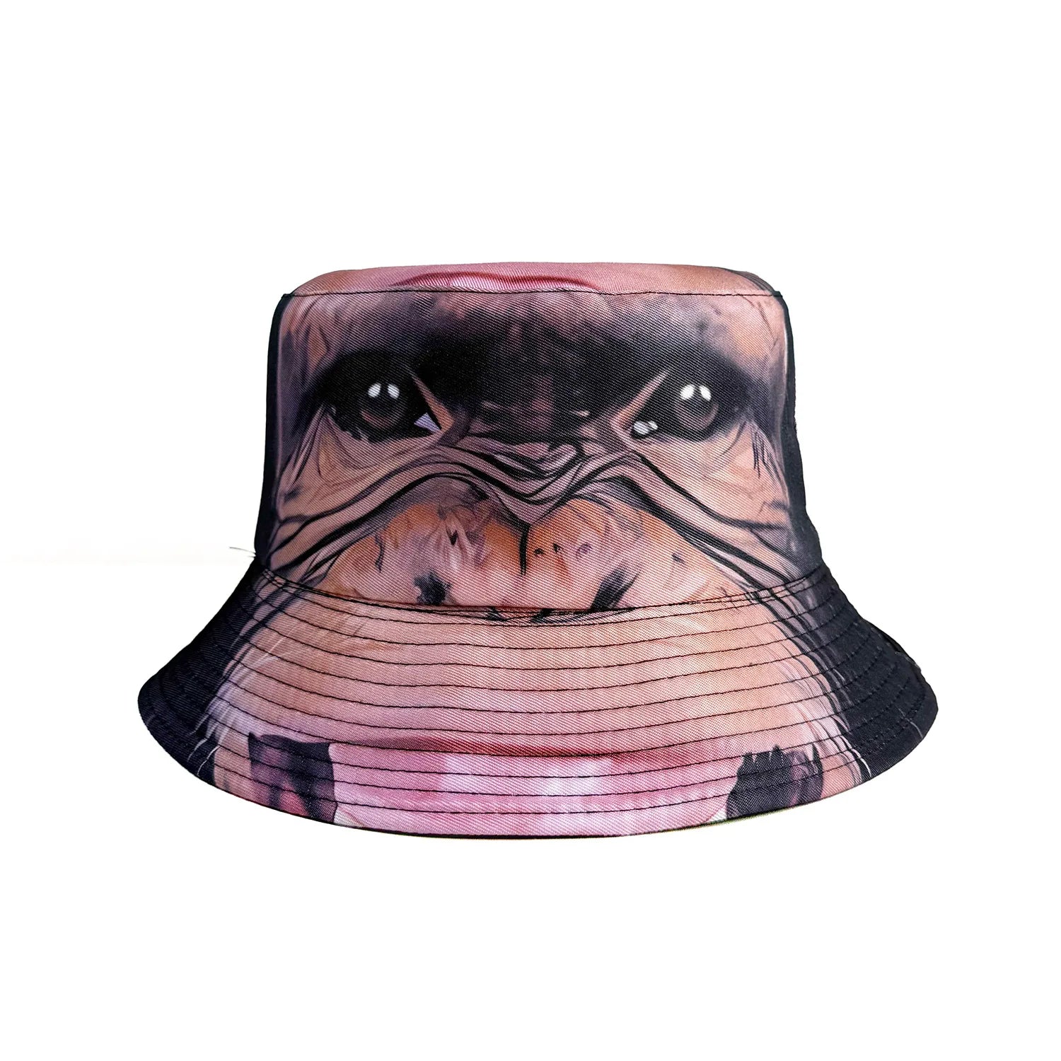 Cartoon Youthful Cool Novelty animal cow frog duck fisherman hat Outdoor Leisure Sunscreen Sun Hat Men Women bucket hats