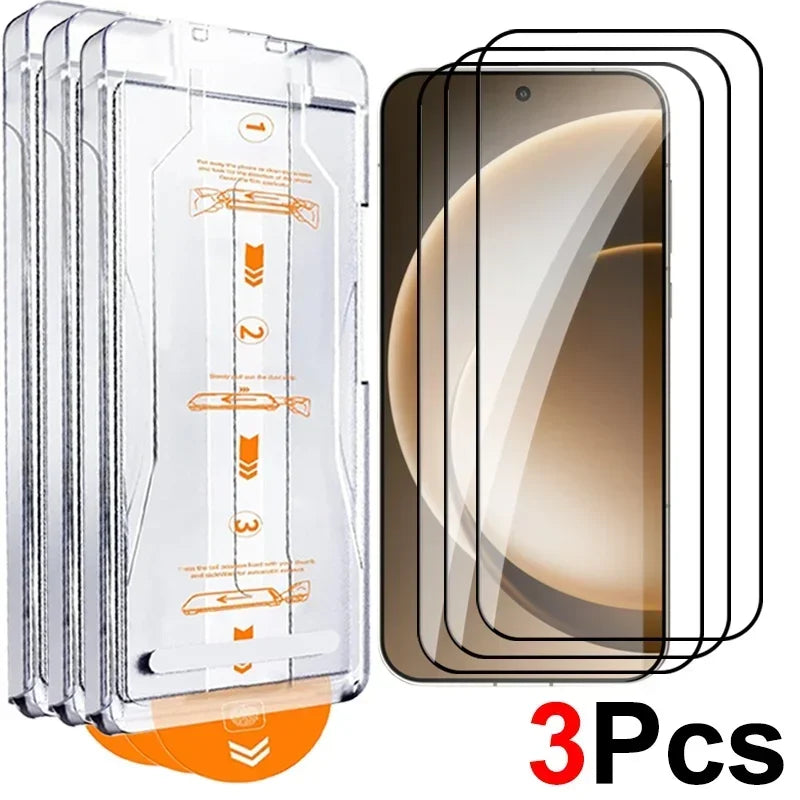 1-3er-Pack Einfach anzubringender Displayschutz für OnePlus 15 Staubfreies Panzerglas Anti-Kratz Schutzfolie für One Plus 15