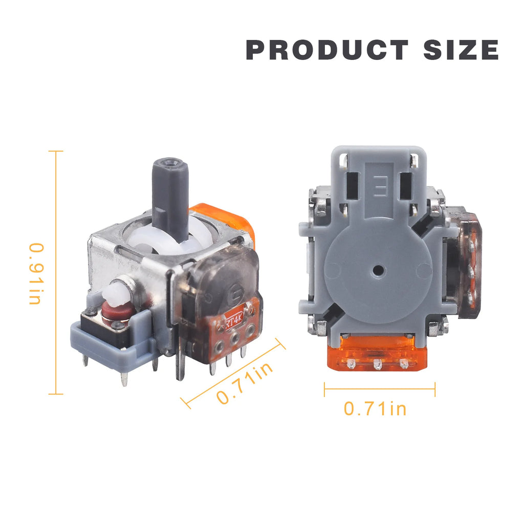 2/10 Stück Ersatz-TMR-Effekt-Joystick 3D-Analogstick für DualSense PS5 PS4 Controller für Xbox Series X/S Reparaturteile