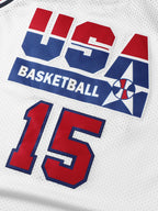 Herren besticktes #9 Basketball-Trikot, atmungsaktive Sportbekleidung, ärmellose Trainingsuniform, Team-Weste, Tops im neuen Design