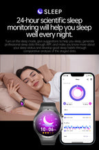 2026 Neue Smartwatch für Pflegeberufe mit EKG+PPG Gesundheitsanalyse Blutdruck Lipide Harnsäure Drahtlose HD-Anruf Smartwatch Herren Damen