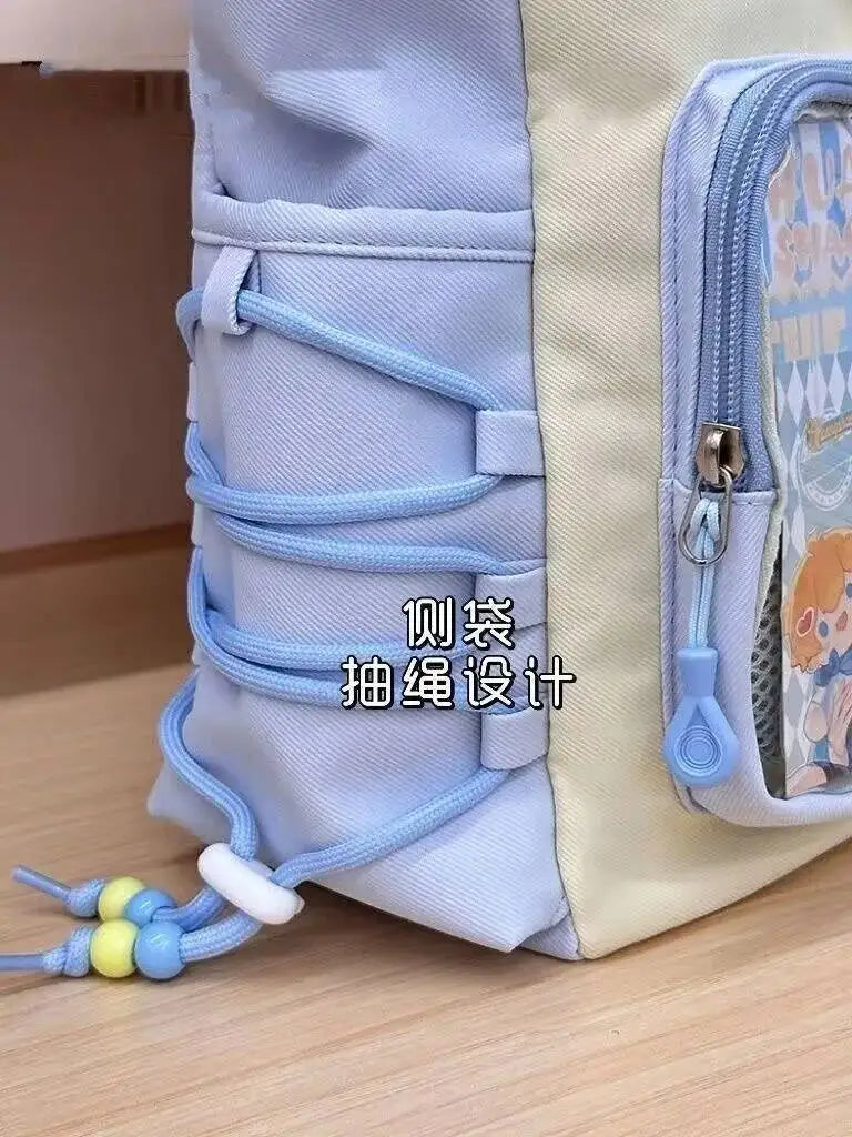 Neue Y2K Süße Japanische Ita Bag Lolita Mädchen Transparente Umhängetasche Große Kapazität Umhängetasche Lässige Tasche DIY Display Handtaschen