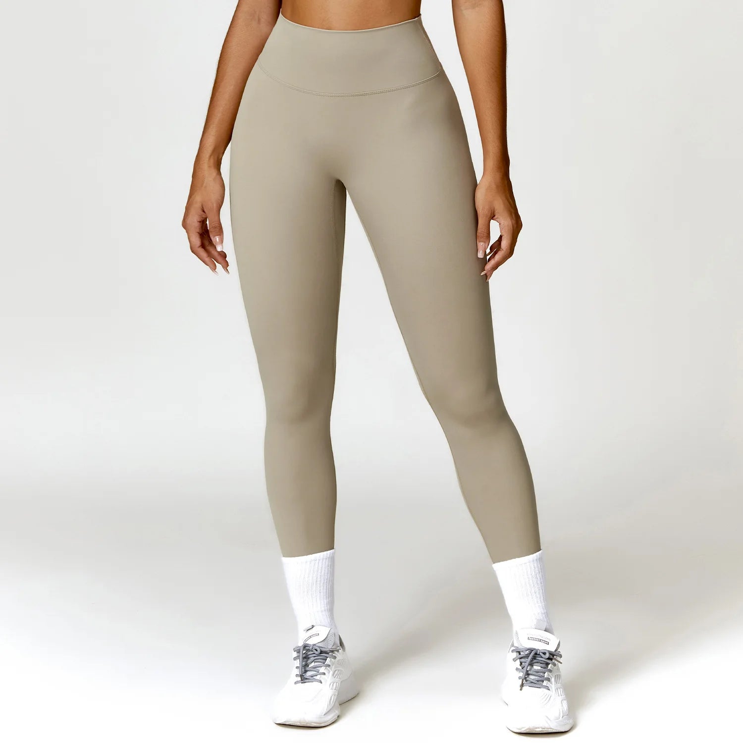 Neue Sommer High Waist Sport Leggings Damen Stretch Gymnastikhose Damen Lauf-Workout-Leggings Weibliche weiche Strumpfhose Push Up Yoga Hose