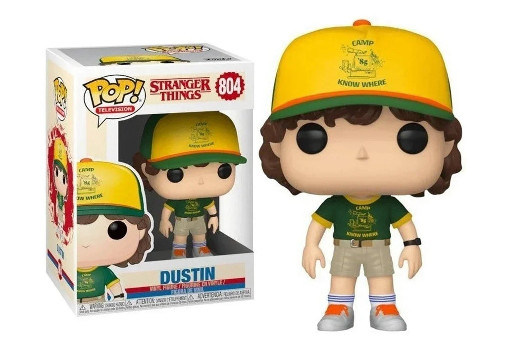 NEU!!! FUNKO POP Stranger Series #1462 Eddie #1250 Dustin Steve Robin Eleven Vinyl-Actionfiguren-Sammlermodelle für Geschenke