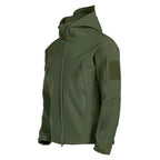 Militär Softshell-Jacken Herren Taktische Winddichte Wasserdichte Jacken Herren Armee Kampfjacken Herren Kapuzen Bomberjacken