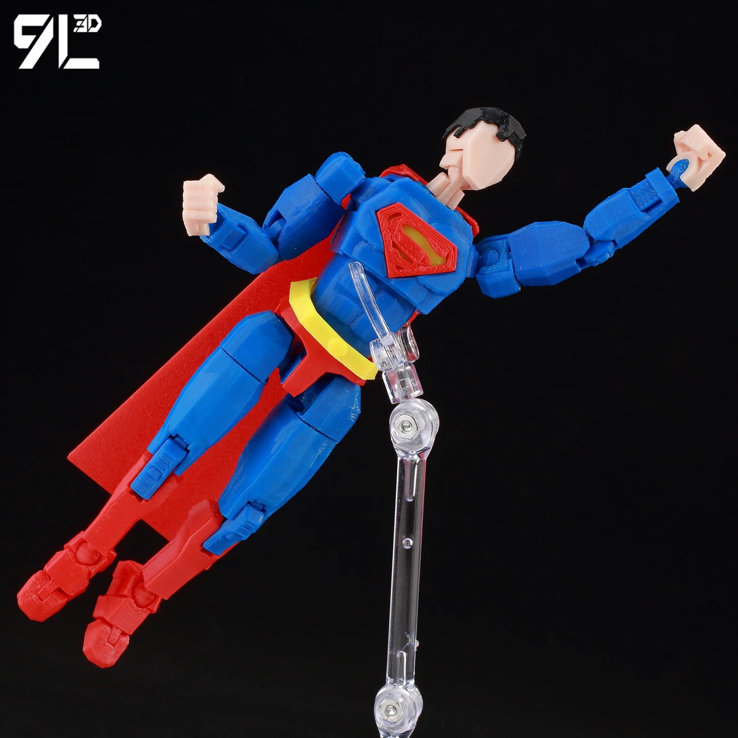 9L3D Gedruckte Deadpool Wolverine Batman Spider-Man Venom Actionfiguren Dummy13 Lucky13 T13 Anime Modell Spielzeug Sammlerstücke Geschenke