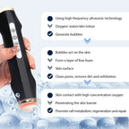 Tragbares Sauerstoff-Blasen-Gesichtsgerät CO2-Blasenstift Aqua Skin Gesichtsreinigungs-SPA-Schönheitsgerät CO2-Pod-Massagegerät