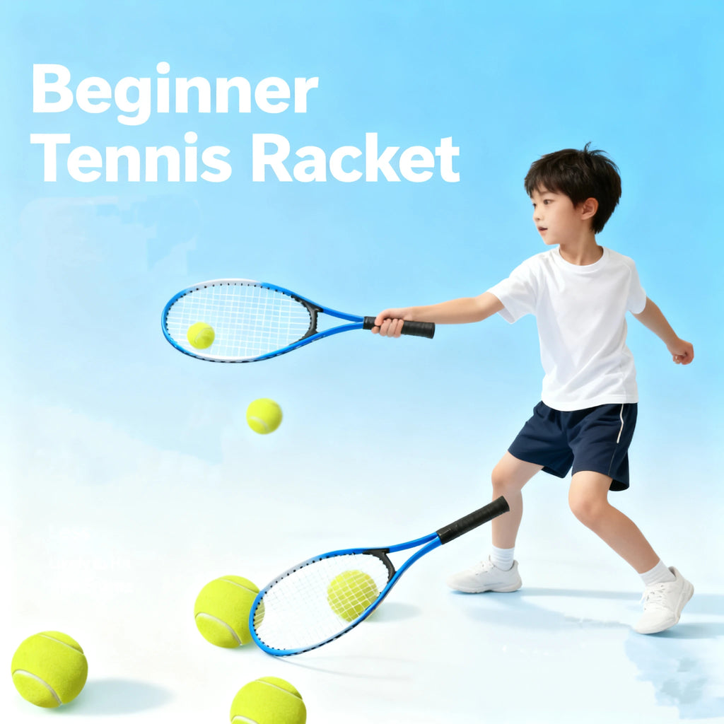 Rot Blau Kinder Tennisschläger Trainingsschläger Professioneller Tennisschläger Eltern-Kind Interaktiv Stoßfest Anfängerschläger Unisex