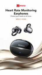 MINISO MS503 Kabellose Bluetooth-Kopfhörer KI-Übersetzungs-Ohrhörer Outdoor-Sport-Kopfhörer Klarer Klang Kopfhörer Weich Bequem