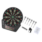 Elektronische Dartscheibe mit 6 Darts Dartboard Innovativer Dartautomat mit 27 Spielmodi & 243 Varianten unterstützt bis zu 16 Spieler