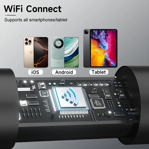 WIFI Visual Ohrenstäbchen HD1080P 4.2MM Mini-Kamera Ohrhörer Ohrenschmalzentferner Wireless Endoskop Gesundheitspflege Ohrenschmalzreinigung