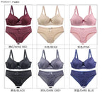 DaiNaFang Neues sexy BH-Set Push Up Unterwäsche für Damen Verstellbar Atmungsaktives Design Schweißabsorbierendes Oberteil BC Cup Dessous
