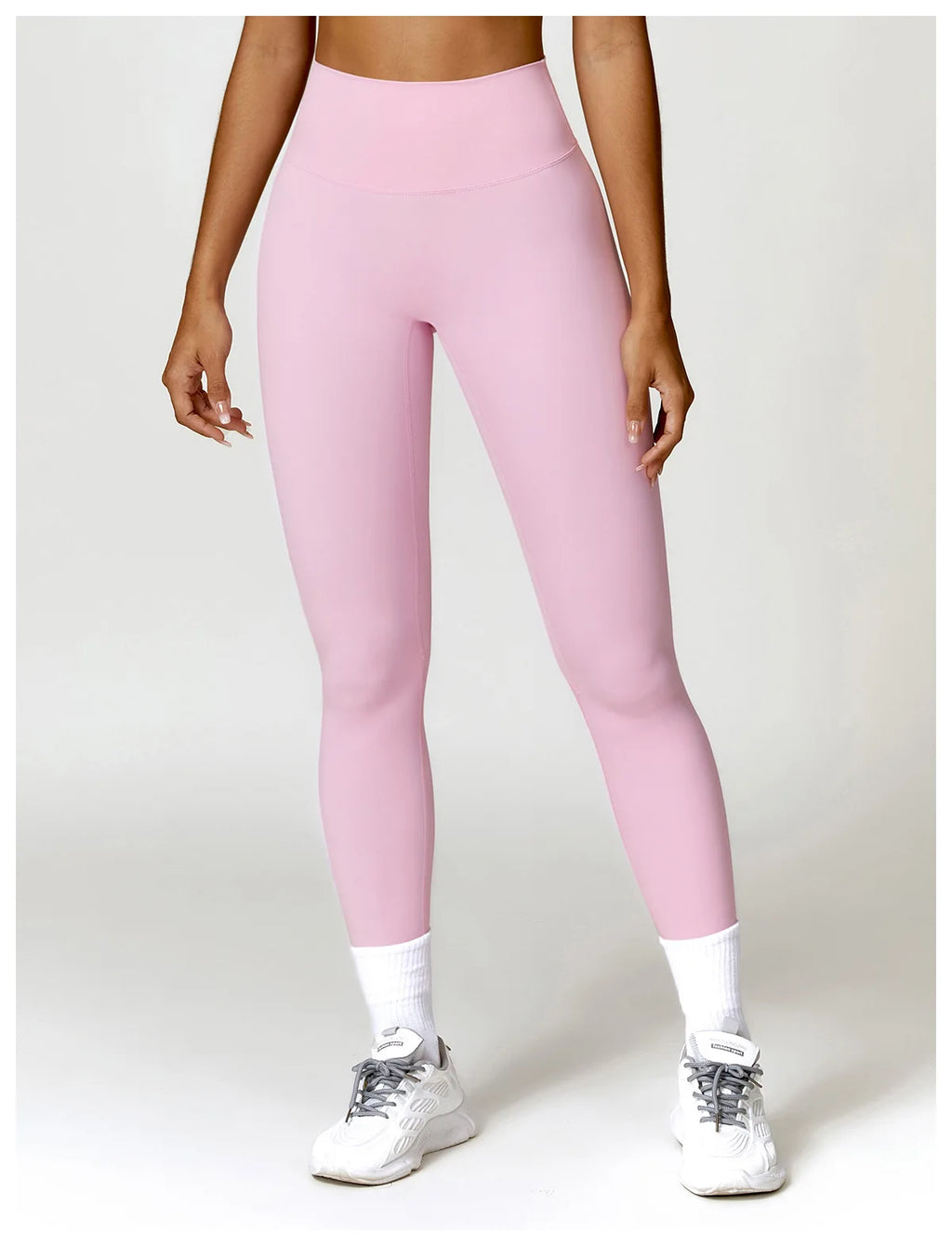 Neue Sommer High Waist Sport Leggings Damen Stretch Gymnastikhose Damen Lauf-Workout-Leggings Weibliche weiche Strumpfhose Push Up Yoga Hose