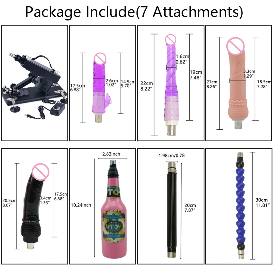ROUGH BEAST Sexmaschine für Frauen und Männer mit Dildoaufsatz, automatische Masturbationsmaschine, 3XLR-Anschluss, Sexspielzeugprodukte