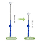 Einziehbarer Golfschwung-Trainingshelfer Rhythmus-Klick-Sound Golfgriff-Trainer-Aufsatz für das Indoor-Training Golfzubehör
