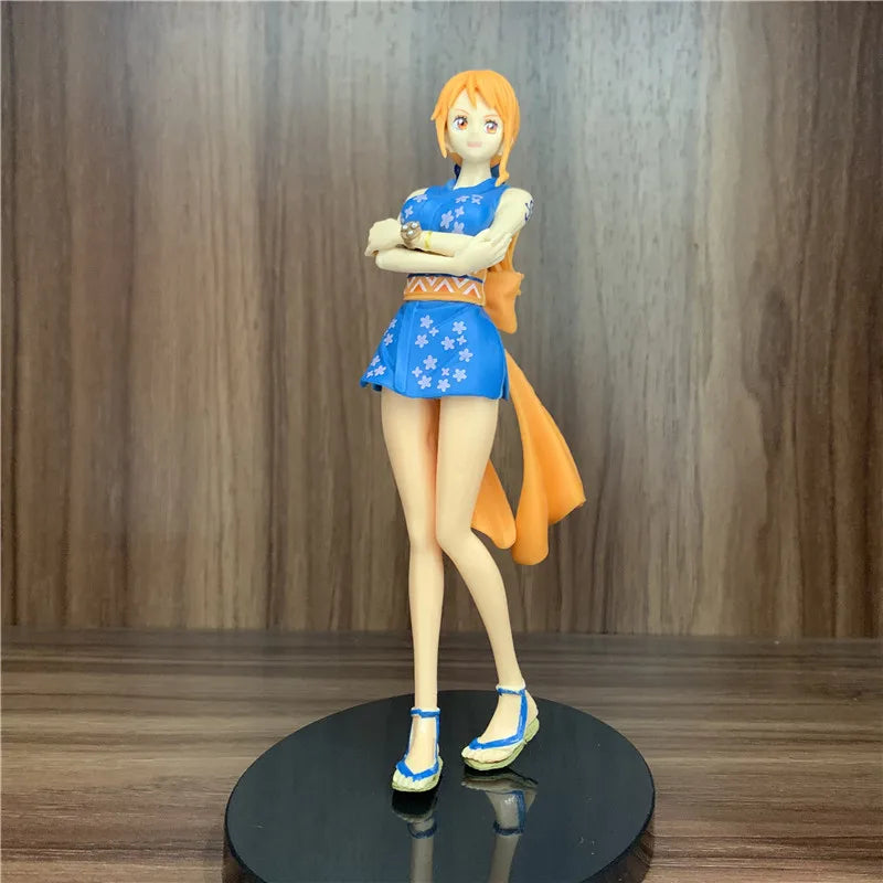 Neue One Piece Figur Ninja Nami PVC Figuren OP Tama Luffy Yamato Kaidou Zoro Sanji Usopp Law Newgate Modell Geschenk Spielzeug