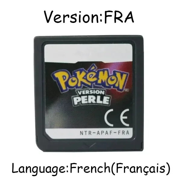 Pokemon Serie DS Spielmodul Videospielkonsole Karte HeartGold SoulSilver Diamond Platinum Pearl Mehrsprachig für NDS 3DS