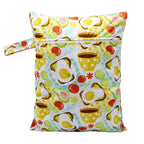 Wasserdichte Wickeltasche Windeltasche Mama Baby Umstandstasche Waschbare Reißverschluss Windel-Organizer Trockenbeutel Reisetragetasche 30x40cm