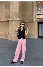 Frühling Sommer Koreanische Mode Weste 2025 Neue Damen Kurze Mode V-Ausschnitt Ärmellose Freizeit Blazer Weste Mäntel Weibliche Oberteile