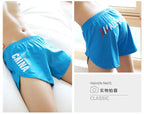 Fashion Locker Herrenunterwäsche 100% Baumwolle Weiche Mittelbund-Boxershorts Atmungsaktive Unterhosen Jungen Große Größen Boxershorts Schlafanzug