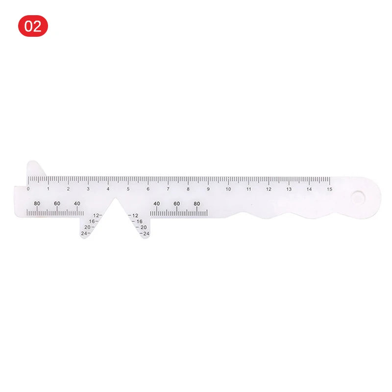 1/4 Stück PD Lineal Optischer Messschieber PD Lineal Pupillenabstandsmesser Augenoptisches Werkzeug Augenokkluder Für Sehtest Augenpflege
