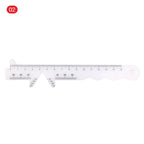 1/4 Stück PD Lineal Optischer Messschieber PD Lineal Pupillenabstandsmesser Augenoptisches Werkzeug Augenokkluder Für Sehtest Augenpflege