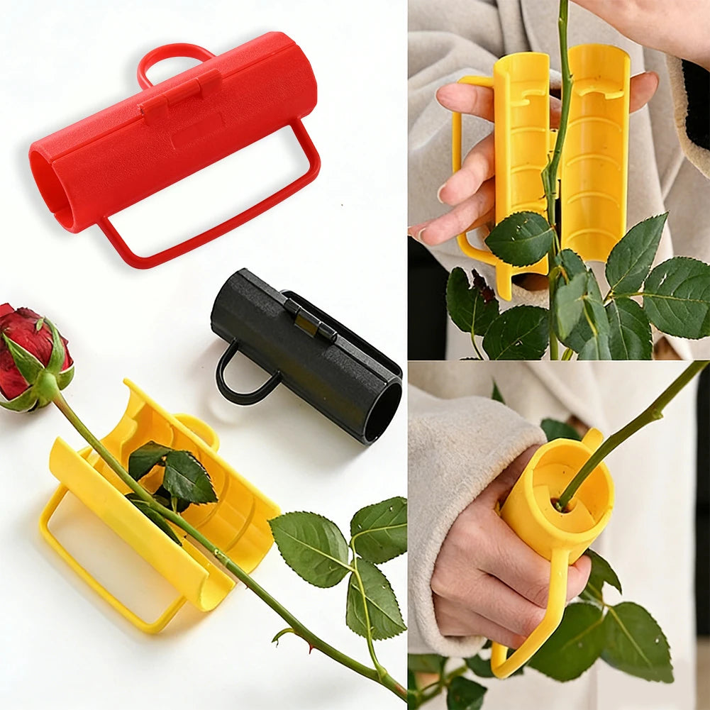 Für Blumenarrangements Gartenutensilien Gärtnerwerkzeuge Floristenwerkzeug Rosendornentferner und Stielschneider Zylindrisches Design