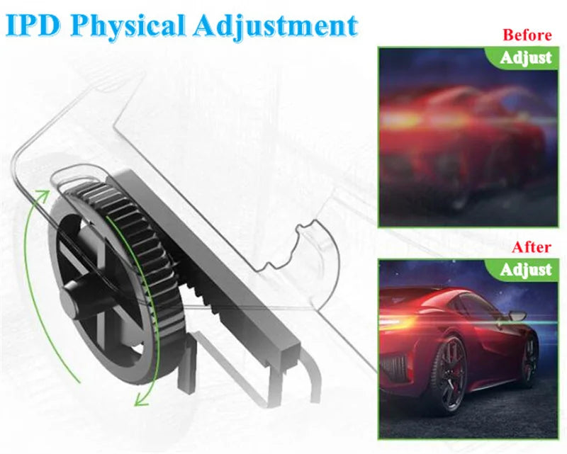 Shinecon VR Brille 3D Headset Virtual Reality Gerät Helm Schutzbrille Linsen Mobile Smartphone Handy Realidade Viar VR