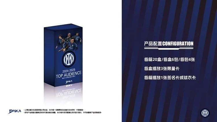Original 2025 DAKA Real Madrid Star Cards Sammelbox Limitierte Auflage Nummerierte Unterschrift Must-have für Fans und Sammler