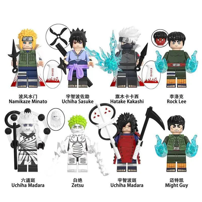 Naruto A Animationsspielzeug Peripherie Kaguya Boruto Neji Tenten Iruka Yamato Madara Sasuke Anime Action Model Figur Kollektion