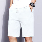 Herren-Sommer-Freizeithose in großen Größen, Strandhose, Laufhose, gerade kurze Hose, dünne Jogginghose, Freizeit-Loose-Shorts