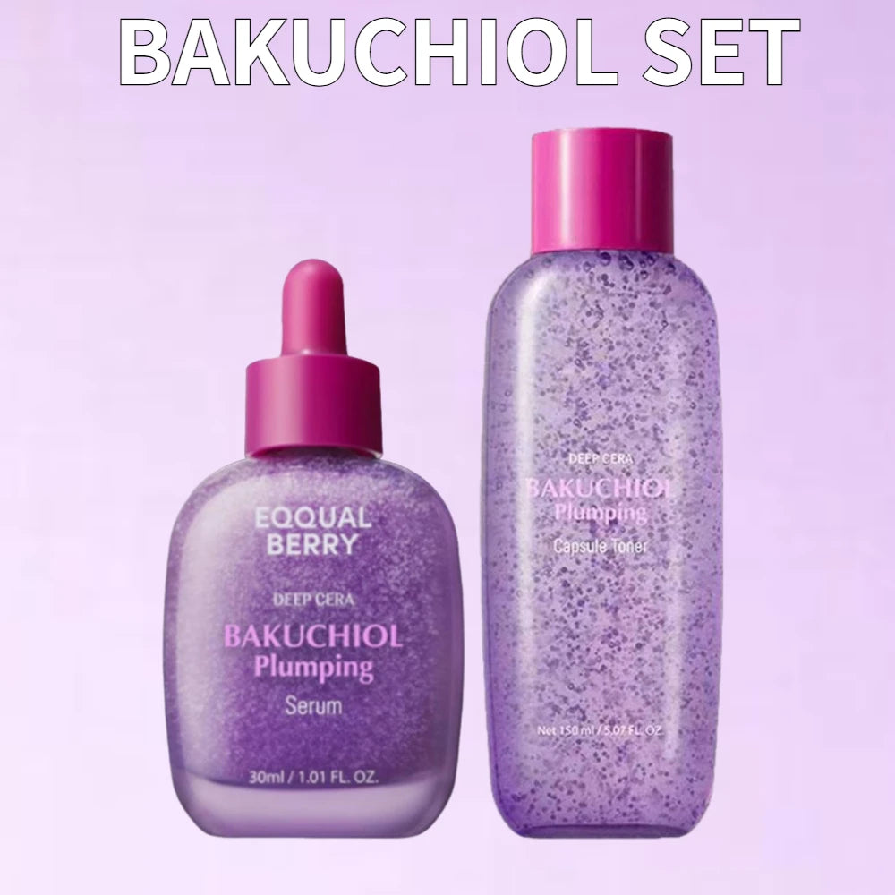 EQQUALBERRY ALOE PDRN & NAD PEPTID Hautpflegeset – HYALTOIN Serum, Bakuchiol Plump Calming Toner Serum Koreanische tägliche Hautpflege