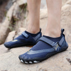 Herren Damen Wasserschuhe Schnell Trocknend Rutschfest Fünf-Finger-Schuhe Outdoor-Watschuhe Schwimmschuhe Barfuß Aquaschuhe Leichte Sneakers