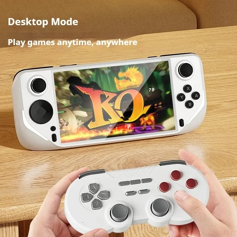 E6 Handheld-Spielemaschine konkurriert mit der neuen großen 3D-Handheld-Spielekonsole mit 5-Zoll-Großbildschirm, tragbare Spielekonsole